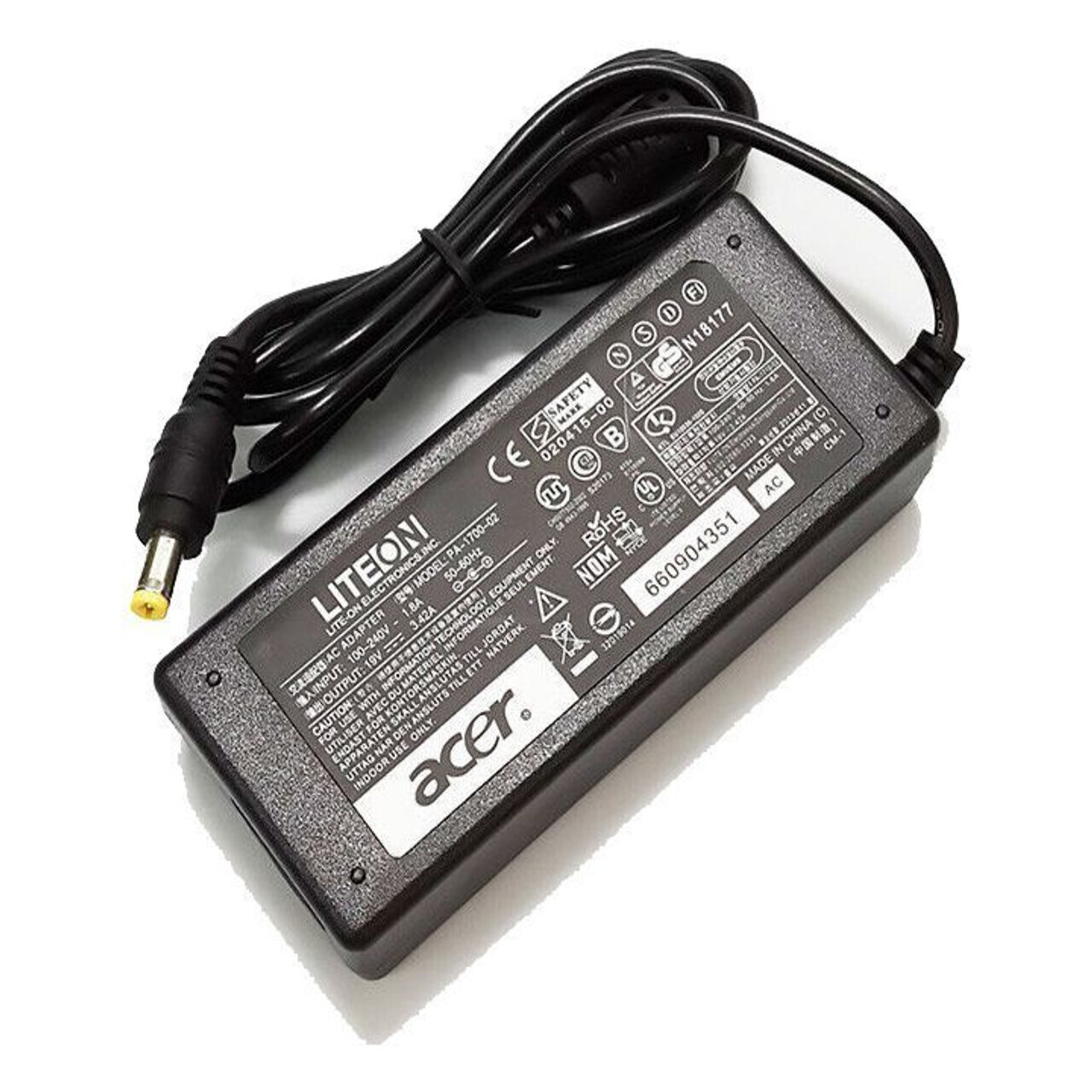 re Acer 19V 3.42A Charger 1 (1) Acer 19V 3.42A Charger