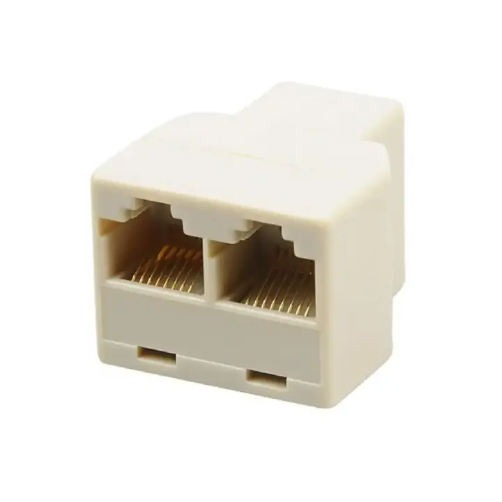 RJ45 1×2 Brown
