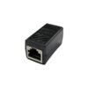 RJ45 Female–Female Black
